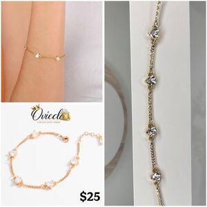 Gold and Silver Women's Bracelet